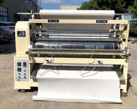 Machine à plisser ZJ-516 pour tissus d'habillement, textiles et vêtements, fabriquée par un véritable fabricant, pour la création de jupes et robes à effet soleil.