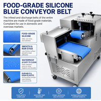 Machine à découper la viande automatique commerciale, coupe-viande en cubes pour bœuf frais, poulet, porc, équipement de découpe de viande en acier inoxydable