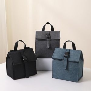 Zhida Lunch Bag Oxford <b>Cloth</b> Insulated Large Capacity For Meal Storage - Product Image 2