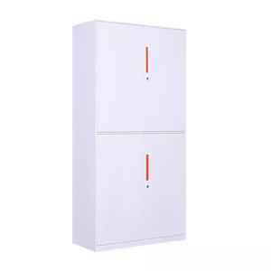 Archivador Modular <span class=keywords><strong>de</strong></span> Acero Ecológico <span class=keywords><strong>de</strong></span> Diseño Moderno con Cerradura <span class=keywords><strong>de</strong></span> Llave, Desmontable y Ensamblable para Almacenamiento en Oficinas, Escuelas y Hoteles - Product Image 4