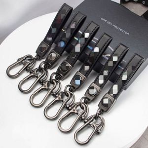Porte-clés en cuir pour homme et femme, avec logo de marques de voitures, porte-clés en métal personnalisé, accessoires avec logo - Product Image 6