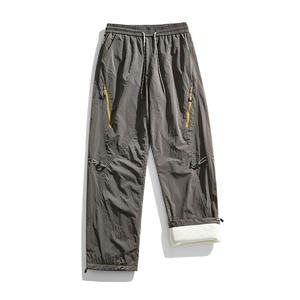 Pantalon de sport unisexe 3-en-1 personnalisé pour l'extérieur, protection confortable, nylon léger, cordon de serrage, poche, randonnée, pantalon décontracté - Product Image 4