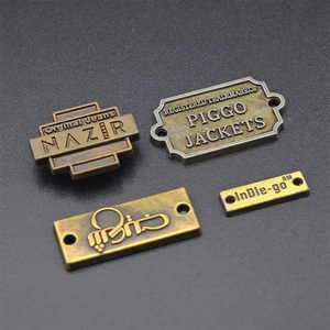 Accesorios para bolsos, Hardware, etiqueta en relieve 3D, logotipo de bolso personalizado, placa de <span class=keywords><strong>Metal</strong></span>, etiqueta de marca para decoración de bolsos - Product Image 3