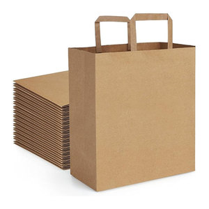 <b>Biodegradable</b> Burger Fried Chicken Hot Dog Packaging <b>Paper</b> Bags Cheap Greaseproof <b>Paper</b> Bag for Fried Food Disposable - Product Image 1