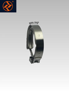 고성능 2.25인치 스테인리스 스틸 밴드 클램프 슬리브 자동차 배기/다운파이프 커플 터보 배기 클램프 버트 조인트 - Product Image 3