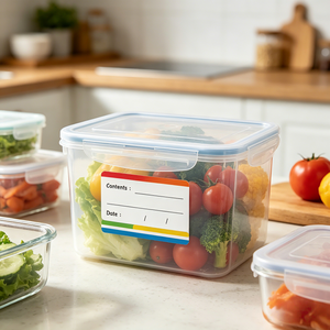 สติกเกอร์ติดชื่อแบบใหม่ PET BOPP กันน้ำ พิมพ์ลายมือน่ารัก ปรับแต่งได้ หลายสี - Product Image 5