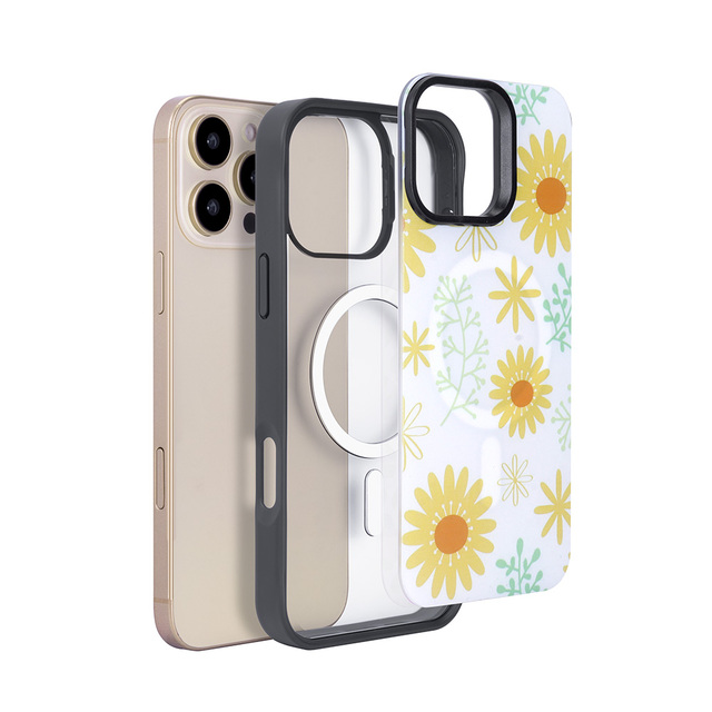 Magnetic Wireless Sublimation Phone Cases Fall protection Cases UV Printing Changeable Phone Cover for Iphone15 16 17 18