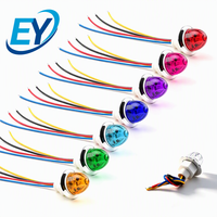 Feu de position latéral LED en plastique en forme de pastèque 12V 24V, lampe d'avertissement universelle de remplacement pour camion et poids lourd