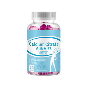 Gomitas Veganas de Citrato de Calcio OEM/OBM/ODM, 1000mg, Suplemento de Magnesio, <span class=keywords><strong>Potasio</strong></span>, Zinc, Calcio y Vitamina D3 para Hombres y Mujeres, para la Salud Ósea - Product Image 2