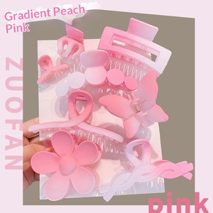 Juego de 8 Pinzas para el Cabello, Pinzas de Acrílico Grandes y Sencillas para Mujer, Pinzas para el Cabello para Niñas, Pasadores, Broches - Product Image 3