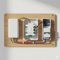 Módulo de Regulación de Voltaje CA Monofásico SMRTE TC01, Comunicación RS485 Modbus-RTU, Regulador de Potencia de Tiristores -40~+60