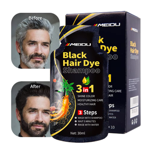 Champú de Color de Cabello Instantáneo en Sobres Portátiles de un Solo Uso, 30 ml x 10 - Product Image 1