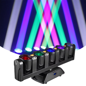 Fullcolor RGBW 4in1 Rotation 5-Eyes Beam Wash Lumière principale mobile avec effet de chasse pour Dj <span class=keywords><strong>Club</strong></span> Concert Event Show Stage - Product Image 1