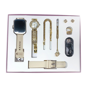 Smartwatch A58 <span class=keywords><strong>Plus</strong></span> da Donna Impermeabile con Monitoraggio Frequenza Cardiaca e Salute, con Anello, Orecchini e Collana - Product Image 6