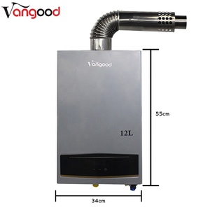 <span class=keywords><strong>Chauffe</strong></span>-<span class=keywords><strong>eau</strong></span> à gaz intelligent en acier inoxydable économique avec thermostat et échappement équilibré, Calefón de Agua a Gas à double tuyau - Product Image 1