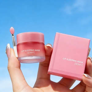 Bálsamo <span class=keywords><strong>Labial</strong></span> Vegano Orgánico con Vitamina E de Marca Privada, Hidratante y Nutritivo, <span class=keywords><strong>Mascarilla</strong></span> <span class=keywords><strong>Labial</strong></span> <span class=keywords><strong>Nocturna</strong></span> - Product Image 4