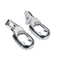 Surron Ultra Bee - Repose-pieds à trois couches avec amortissement - Aluminium - 16x15x8cm - Pour la modification des motos électriques tout-terrain