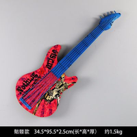 Décoration murale en métal pour guitare thème musical Art mural rustique personnalisé Décoration murale abstraite moderne pour la décoration intérieure