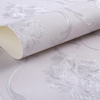 Papier peint géométrique 3D de luxe européen étanche à l'humidité Style moderne Brun foncé Couleur café PVC Chambre à coucher Salon Hôtel
