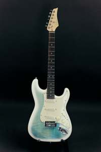 <span class=keywords><strong>E</strong></span>-FORCE SC-1 <span class=keywords><strong>E</strong></span>-<span class=keywords><strong>Gitarre</strong></span> mit Boden und Zargen aus Ahorn - Product Image 2