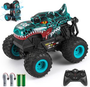 DWI 2,4 Ghz 1:20 todo terreno dinosaurio coche de Control remoto con música y luz 360 grados RC novedad juguetes regalos para niños y niñas - Product Image 2