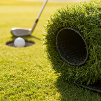 Künstlicher Rasenteppich Umweltfreundlicher Weicher Indoor/Outdoor Sportrasen Golf Putting Green Kunstrasen für Baseball und Garten