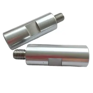 Pre-machined threaded linear shaft for linear bearing