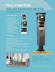 Máquina de Pago de Estacionamiento en Oferta, Kiosco de Pago de Estacionamiento Solar para Automóviles - Product Image 4