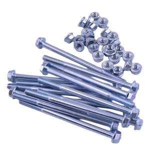 M6*100 สกรูหัวหกเหลี่ยมแบบยาว ผิวเรียบ M3 ชุดเครื่องกำเนิดไฟฟ้า ชิ้นส่วนเครื่องจักรวิศวกรรม รวมถึงน็อต 100 ชิ้น/แพ็คเกจ - Product Image 3