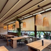 Système de toiture électrique rétractable imperméable Cadre en aluminium polyester Auvent de pergola à toit coulissant extensible enduit de poudre