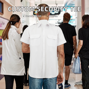Camisetas de Uniforme de Seguridad Personalizadas Beyor, Servicio OEM de Algodón, Blancas, Unisex, para Adultos - Product Image 2