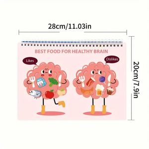 Montessori Busy Kid <b>Book</b> Human Body Anatomy Learning Activities Toddlers Preschoolers Early Childhood <b>Educational</b> Supplies Homey - Product Image 3