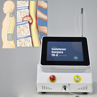 Appareil de traitement de la décompression discale laser percutanée par laser diode PLDD 980nm+1470nm, laser pour soulager la douleur