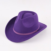 HLC enfants Logo personnalisé Cowboy carnaval fête accessoires promotionnel vacances défilé Cowboy rose Cowgirl chapeau fête décoration