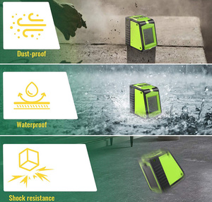 建設用屋外3Dポータブルミニレーザーレベルメーターツール緑色光クロスレーザーレベル測定 - Product Image 3