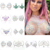 Offre Spéciale Usine Chinoise Cache-tétons Sexy à Paillettes, Strass, Paillettes Brillantes et Diamants