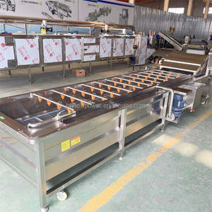 Lavadora de verduras de hoja de olivo de apio de perejil de alta calidad, lavadora de ensalada con monedero de pastor - Product Image 6