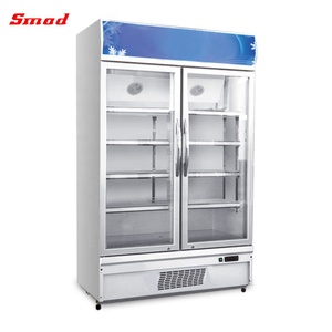 Enfriador Vertical de Bebidas, Enfriador de Botellas, Congelador, Refrigerador con Múltiples Puertas de Vidrio, Refrigerador con Puertas de Vidrio Sc158/198/1000 - Product Image 3