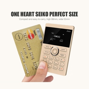 Nouveau produit 2021, téléphone portable mini AIEK E1 pas cher, portable, mini, simple <span class=keywords><strong>SIM</strong></span>, épaisseur 6,5 mm, prend en charge BT, carte TF, GSM - Product Image 5