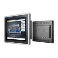 10.4 15 32 pouces OEM tout en un PC Windows OS mural moniteur à écran tactile industriel tactile 10 points