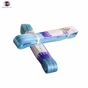 HFホット販売2tクレーンポリエステルリフティングウェビングスリング - Product Image 2
