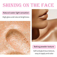 Stick illuminateur soyeux scintillant waterproof longue tenue pour le contouring, 6 teintes, OEM ODM, marque privée personnalisée