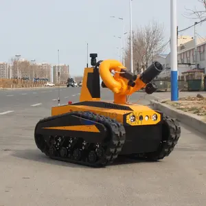 Guoxing RXR-M40D-11KT pintar berbantuan canggih teknologi tinggi yang menyebabkan terjadinya kebakaran robot sistem pemadam kebakaran