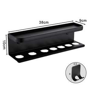 Support de sèche-<span class=keywords><strong>cheveux</strong></span> <span class=keywords><strong>Dyson</strong></span> en métal pour salon/ménage étagère de rangement pour salle de bain organisateur de maquillage - Product Image 1