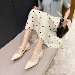 Nuevo Modelo 2026 - Sandalias de Tacón Bajo con Tiras para Mujer, las Más Vendidas para Primavera y Verano, Sandalias Transpirables de Tacón Bajo - Product Image 2