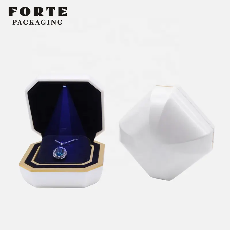Forte Steadfast Love Bridal Set Jewelry Box High End Luxury Ring Box With Led