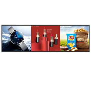 Samsung23.1inch Tamaño personalizado Pantalla <span class=keywords><strong>de</strong></span> tira interior Barra ultra ancha Pantalla <span class=keywords><strong>de</strong></span> panel LCD para estantes <span class=keywords><strong>de</strong></span> supermercado <span class=keywords><strong>Reproductor</strong></span> <span class=keywords><strong>de</strong></span> publicidad - Product Image 6
