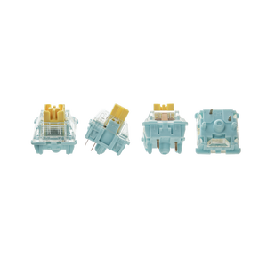 Ventes flash <span class=keywords><strong>EPOMAKER</strong></span> Sea Salt Silent V3 <span class=keywords><strong>Switch</strong></span> Set 35 pièces Interrupteur linéaire silencieux compatible avec la plupart des touches - Product Image 2
