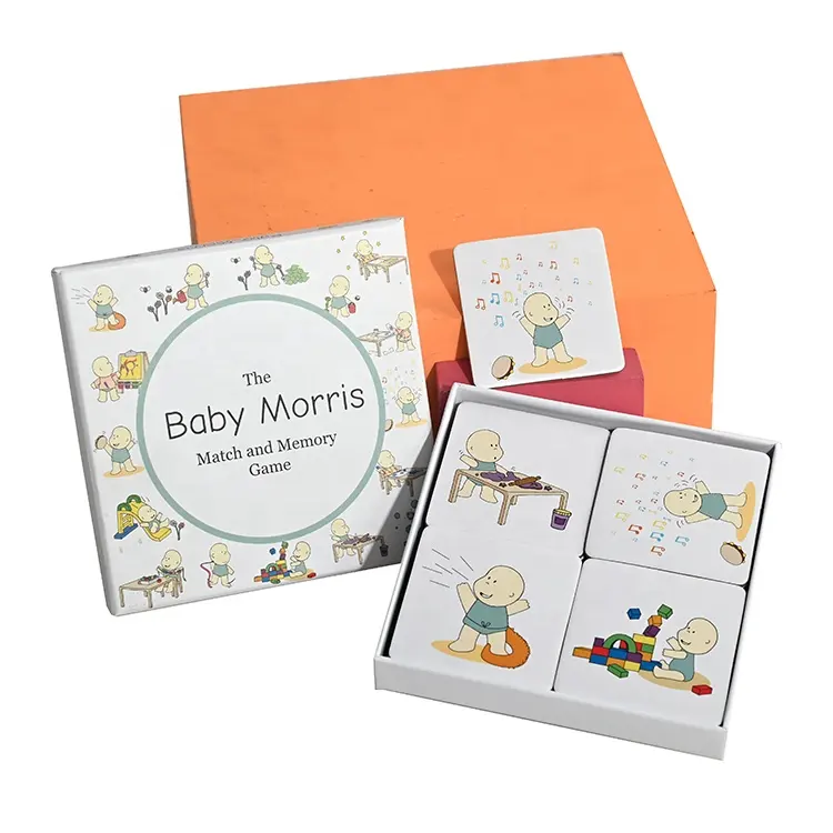 Custom printing English learning cards OEM flash cards for kids children Baby educational