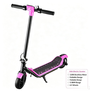 Trottinette électrique pliable pour enfants, trottinette électrique portable avec lumière LED sur le plateau, haut-parleur Bluetooth pour garçons et filles - Product Image 2